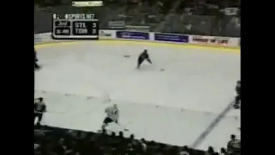 Величайший камбэк в НХЛ \  St.louis Blues vs. Toronto Maple Leafs  29/11/2000