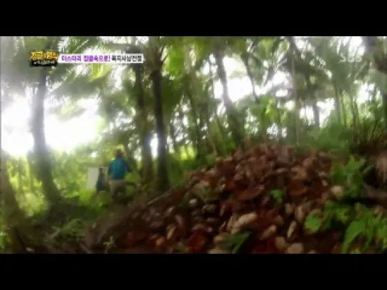 [VIDEO] 140110  Chanyeol @ Law Of The Jungle EP.4