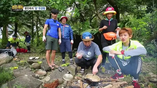 [VIDEO] 140103  Chanyeol @ Law Of The Jungle EP.3