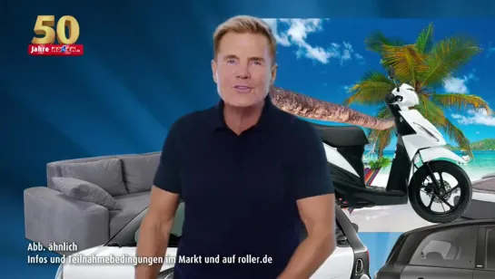 Dieter Bohlen - werbung 50 Jahre ROLLER - Jubiläums