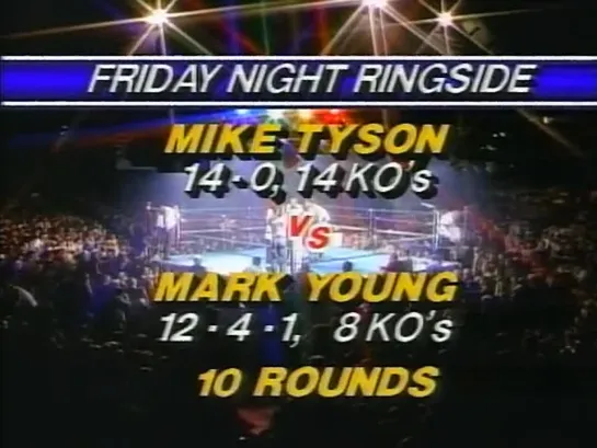 1985-12-27 Mike Tyson vs Mark Young