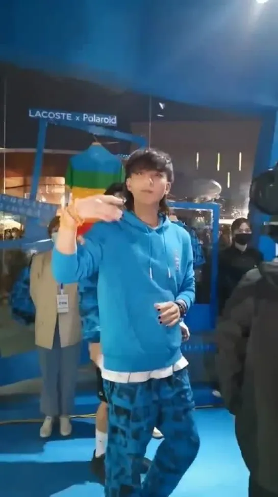 [FANCAM] 210324 Z.Tao @ Lacoste x Polaroid Promo Event