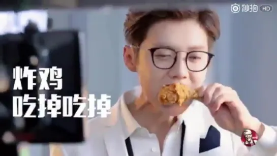 [VIDEO] Luhan @ KFC BTS