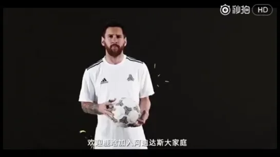 [VIDEO] 170616 Lionel Messi Welcomes Luhan to Adidas Family