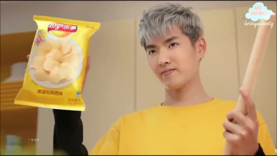 [VIDEO] 161222 Kris Wu Yifan @ Lays Reunion Dinner CF (30s) | ENG SUB