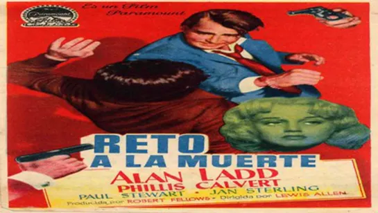 Cine clásico.- Reto a la muerte.- (1950).Español