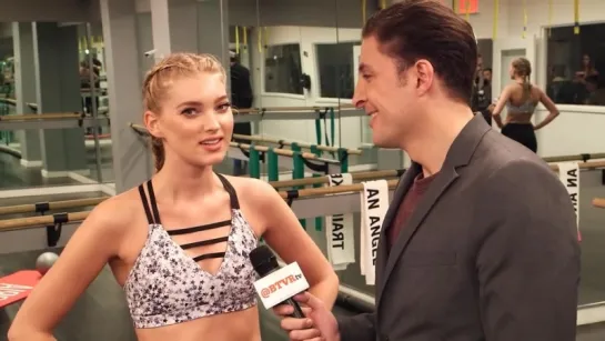 Elsa Hosk Teaches You to Train Like an Angel Behind The Velvet Rope with Arthur Kade_subs