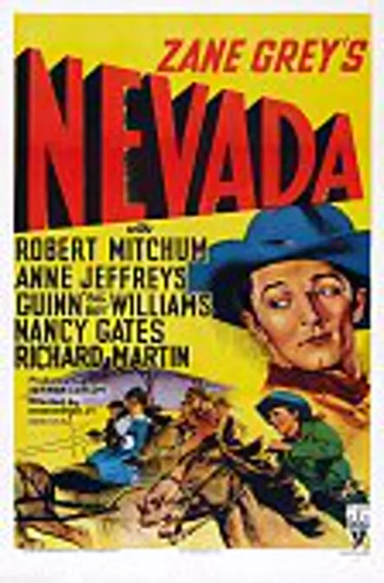 Nevada (1944) Robert Mitchum, Anne Jeffreys, Guinn 'Big Boy' Williams, Richard Martin