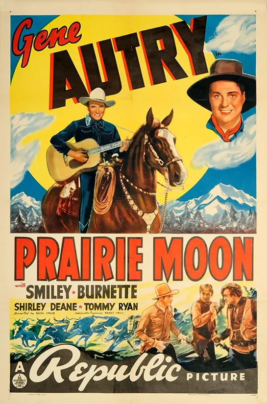 Prairie Moon (1938) -480p- Gene Autry, Smiley Burnette, Shirley Deane