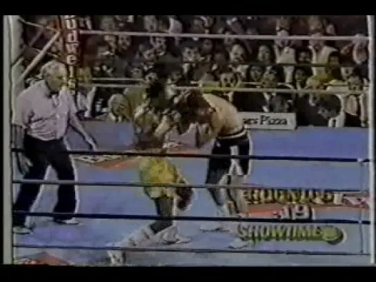 1986-10-17 Thomas Hearns vs Doug DeWitt (NABF Middleweight Title)