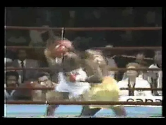 1984-09-15 Thomas Hearns vs Fred Hutchings (WBC Super Welterweight Title)