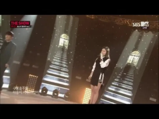 [VIDEO] 140218 Chen & Zhang Liyin - Breath @ SBS MTV The Show