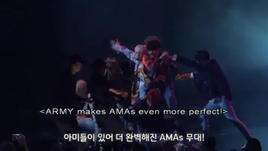 THE AWARDS CEREMONY 2017 AMAs BEHIND STORY