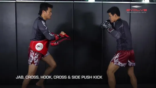 Muay Thai_ 4 Essential Side Push Kick Combinations _ Evolve University