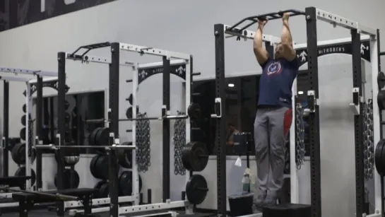 Neutral-Grip Thick-Bar Pullup