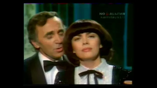 Mireille Mathieu & Charles Aznavour Une vie damour