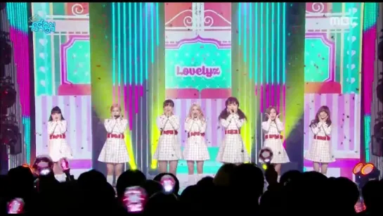 [170318] Lovelyz - WoW! @ Music Core