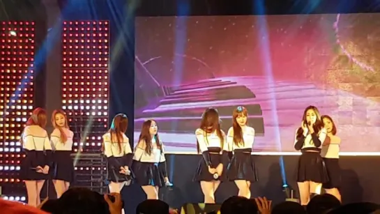 [161015] Lovelyz - Good Night Like Yesterday @ Athletic Competition Concert