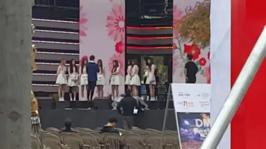 [161001] Lovelyz @ Репетиция «DMC Festival»