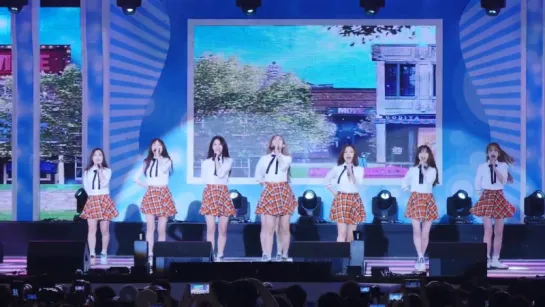 [160730] Lovelyz - Ah-Choo @ Andong MBС Bonghwa Festival