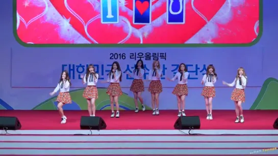 [160719] Lovelyz - Ah-Choo @ «2016 RIO Summer Olympic»