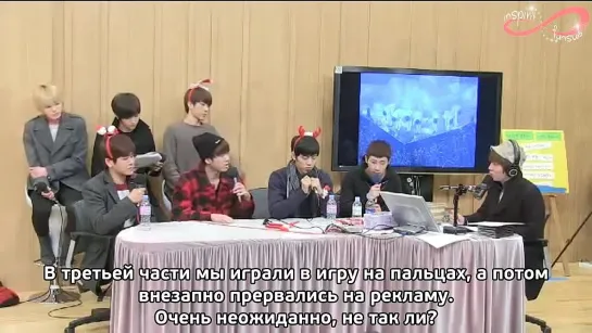 131219 Радио "Youngstreet" K.Will-а с Infinite (часть 2) [rus sub]