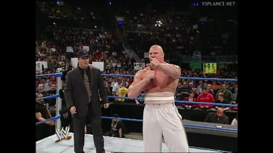 Brock Lesnar calls out Big Show, WWE Smackdown 14.11.2002