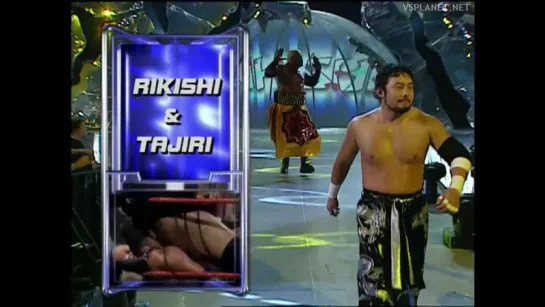 John Cena and Matt Hardy vs Rikishi and Tajiri, WWE Smackdown 14.11.2002