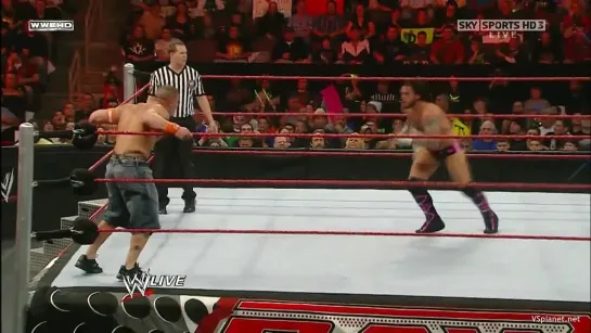 John Cena vs. CM Punk, RAW 23.11.2009;