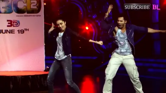 Varun Dhawan  Shraddha Kapoor On Sets Of DID Super Moms For ABCD 2 Part 2