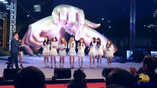 [160415] Lovelyz - Talk @ Gangnam Style Landmark Unveiling Ceremony