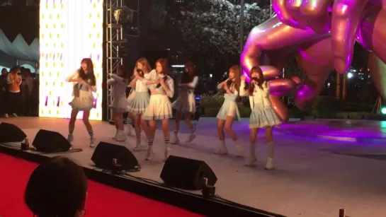 [160415] Lovelyz - Ah-Choo @ Gangnam Style Landmark Unveiling Ceremony