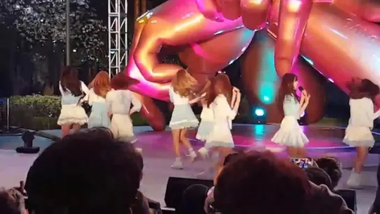 [160415] Lovelyz - Ah-Choo @ Gangnam Style Landmark Unveiling Ceremony