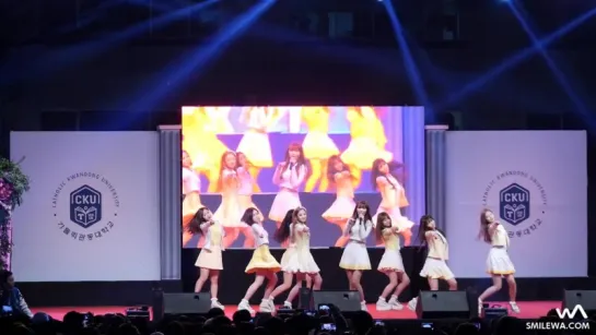 [160329] Lovelyz - Hi~ @ «Kwandong University»