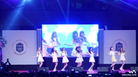 [160329] Lovelyz - For You @ «Kwandong University»