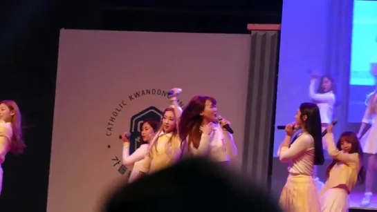 [160329] Lovelyz - For You + Talk @ «Kwandong University»