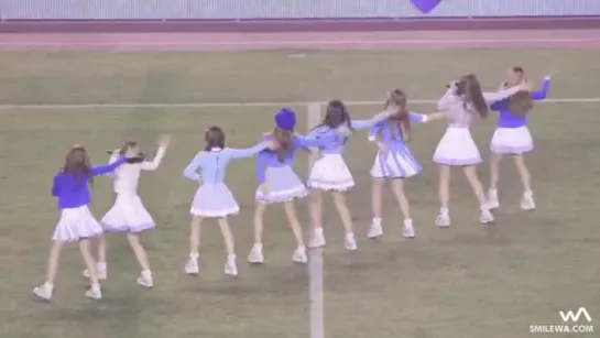 [160324] Lovelyz - Hi~ @ 2018 World Cup Asian Qualifiers