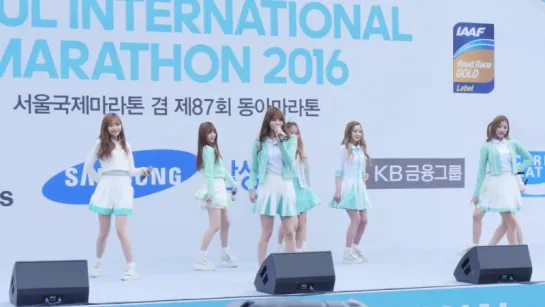 [160320] Lovelyz - Hi~ @ 2016 Seoul International Marathon