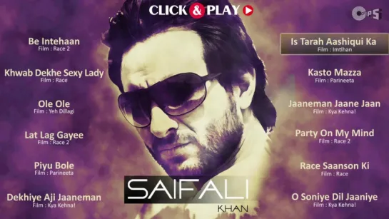 Saif Ali Khan Hits - Audio Jukebox - Bollywood Hits