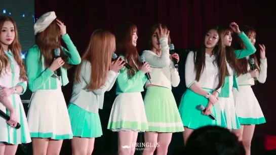 [160305] Lovelyz - Talk @ Chungnam National University Orientation