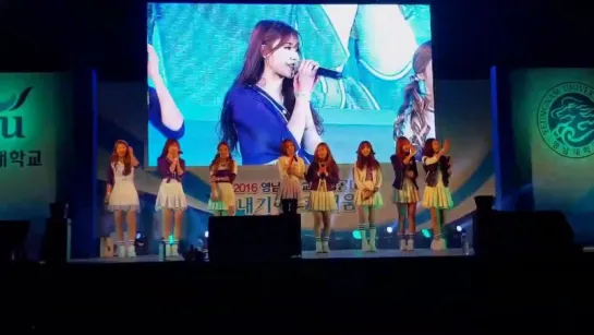 [160224] Lovelyz - Talk @ «Yeongnam Universoty OT»