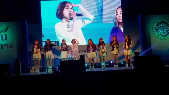 [160224] Lovelyz - Talk @ «Yeongnam Universoty OT»