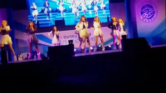 [160224] Lovelyz - Ah-Choo @ «Yeongnam Universoty OT»