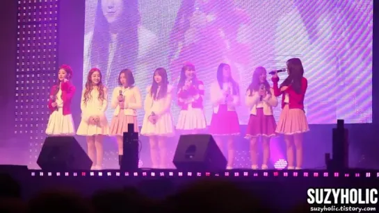 [160222] Lovelyz - Talk @ Hankuk University