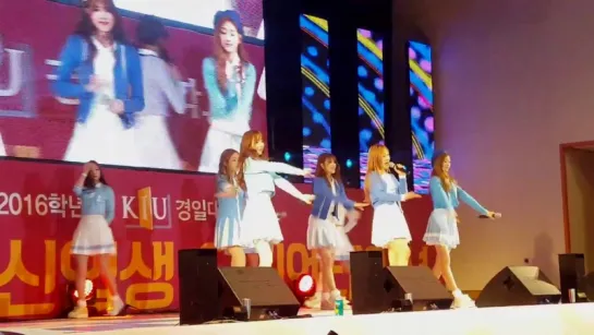 [160215] Lovelyz - Candy Jelly Love @ Kyungil University Freshman Orientation