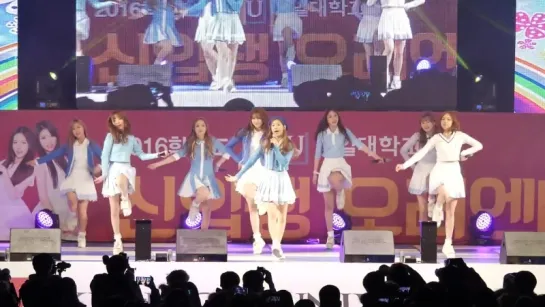 [160215] Lovelyz - For You @ Kyungil University Freshman Orientation