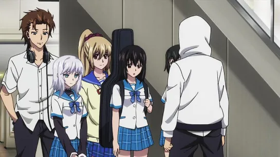 Strike The Blood / Удар крови 13 серия [Freya & Nazel]