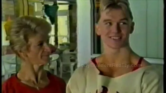 Young BodyBuilder Lee Priest 17 Years Old On TV (1)