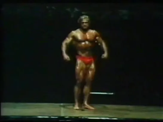 Tom Platz On Stage 1980 Mr Olympia