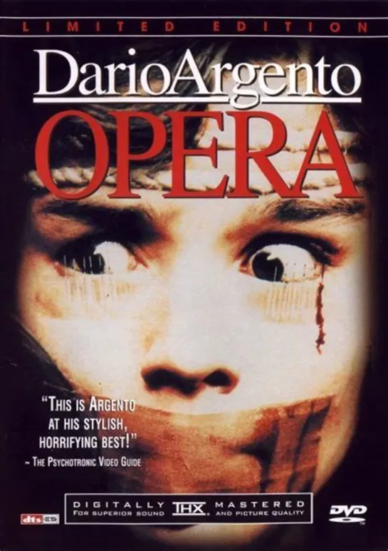 Opera (Bondage, horror, slasher, blood, gore, Dario Argento) Unrated